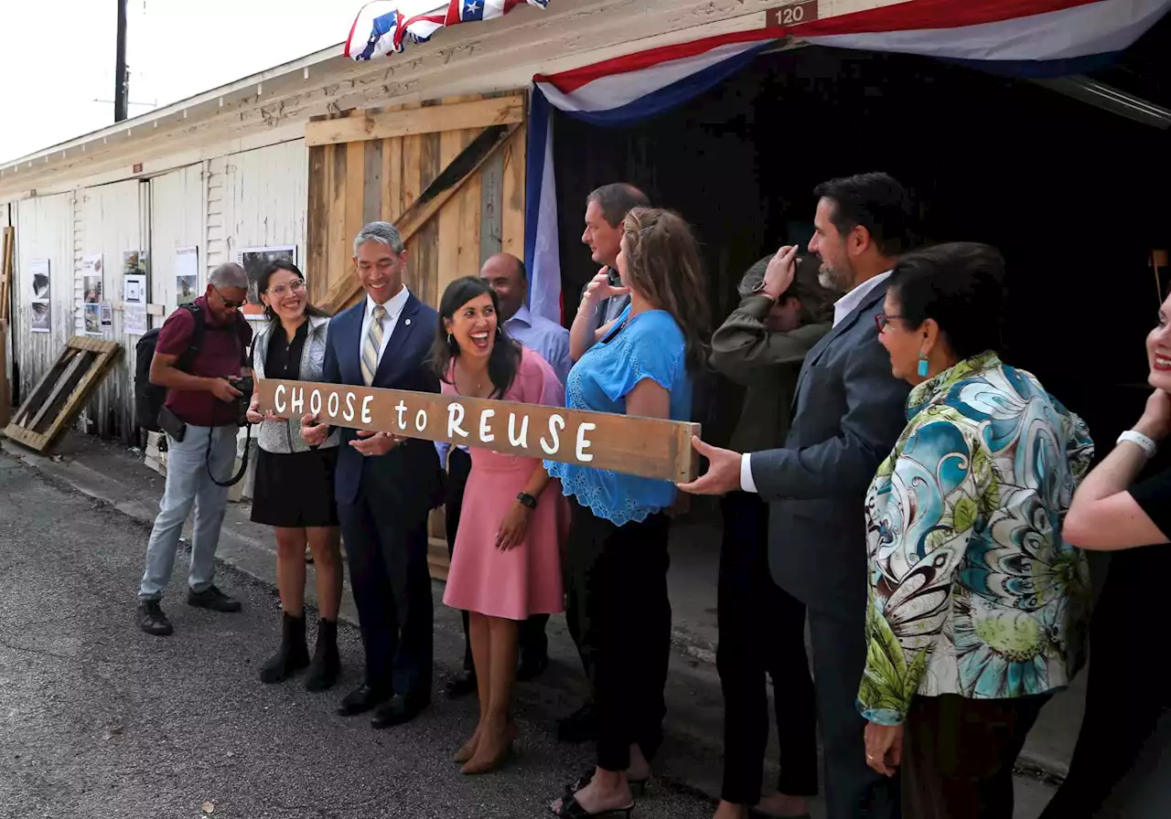 San Antonio opens a building materials hub to promote affordable housing, help environment