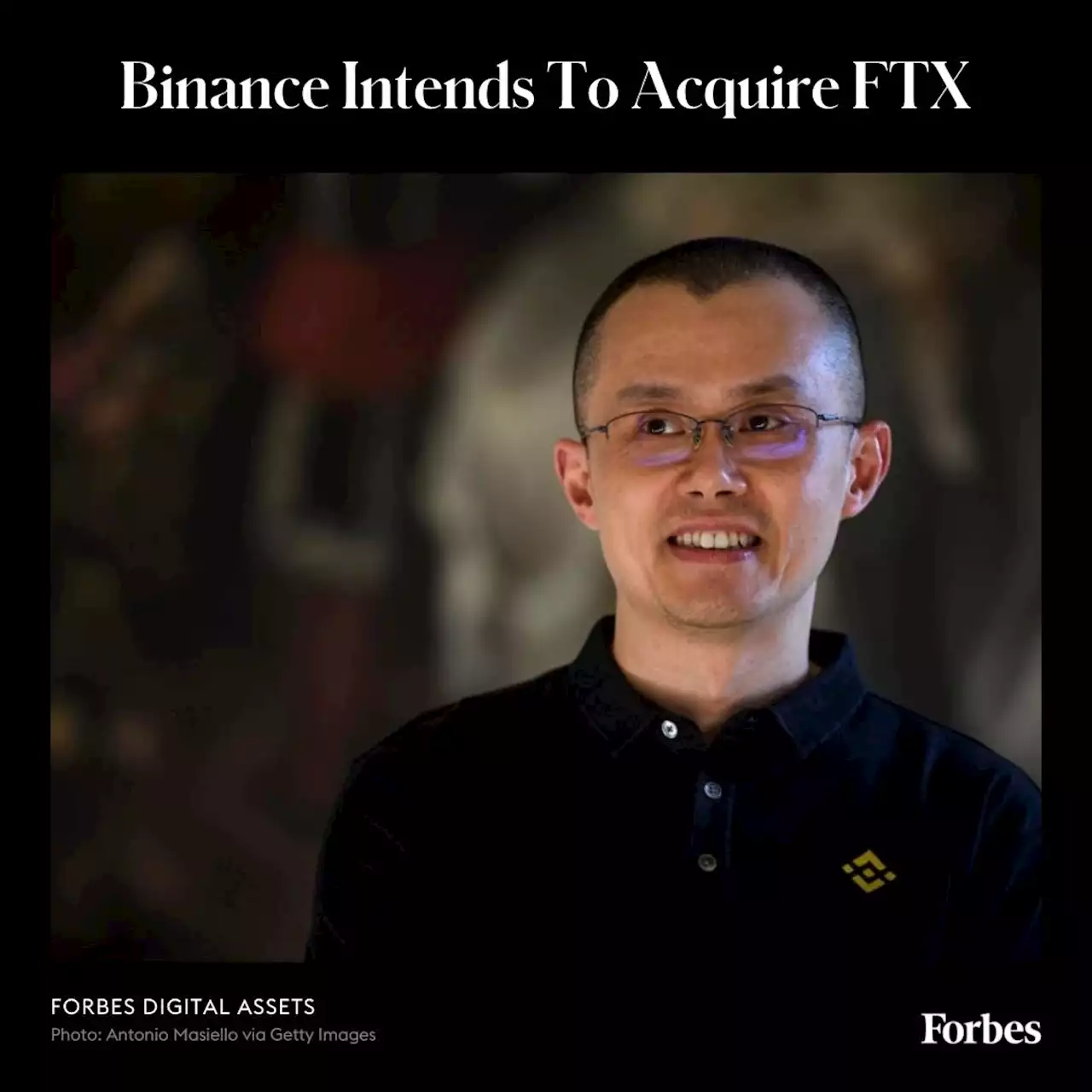 Binance Intends To Acquire FTX