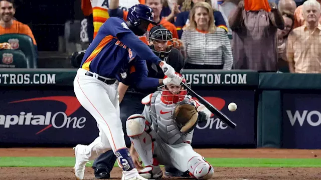 World Series 2022: Houston Astros' Yordan Álvarez and Cristian Javier  meeting fans Wednesday at DICK'S Sporting Goods - ABC13 Houston