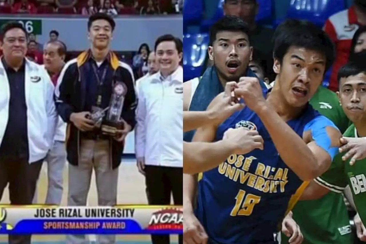 NCAA player John Amores' sportmanship award photo resurfaces after JRU-CSB brawl