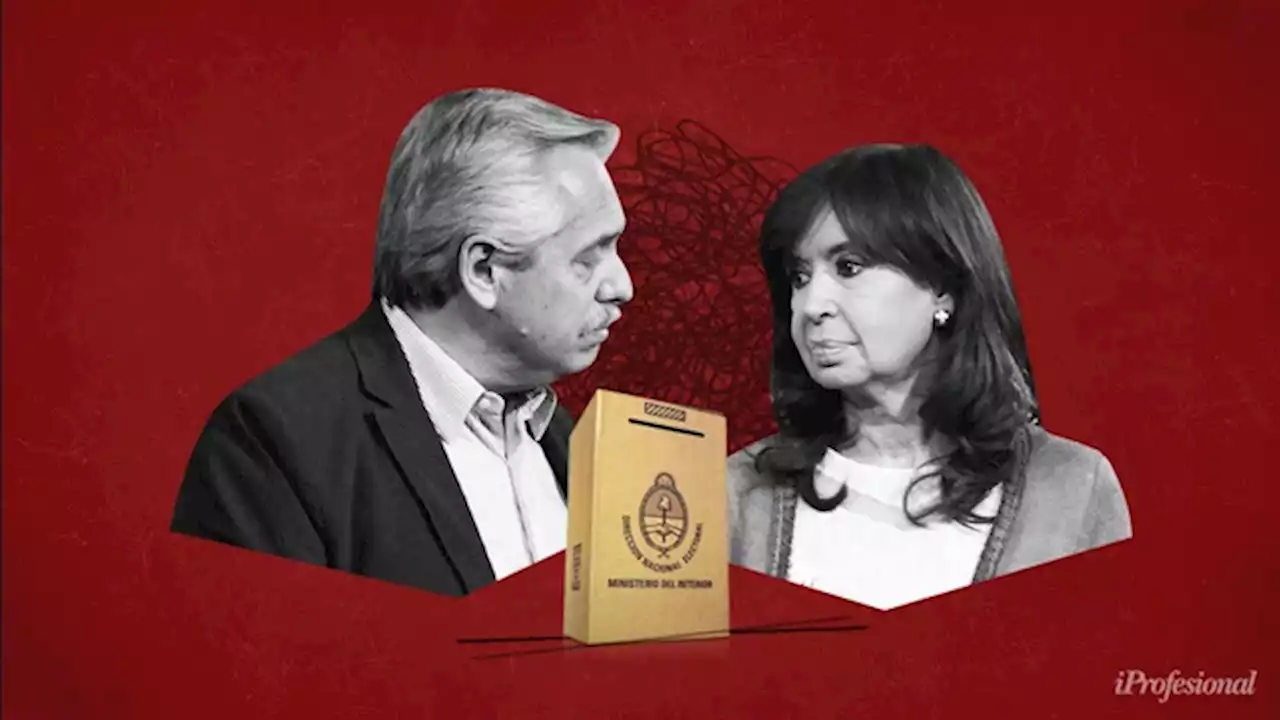 Cristina Kirchner y Alberto Fernández se disputan las listas