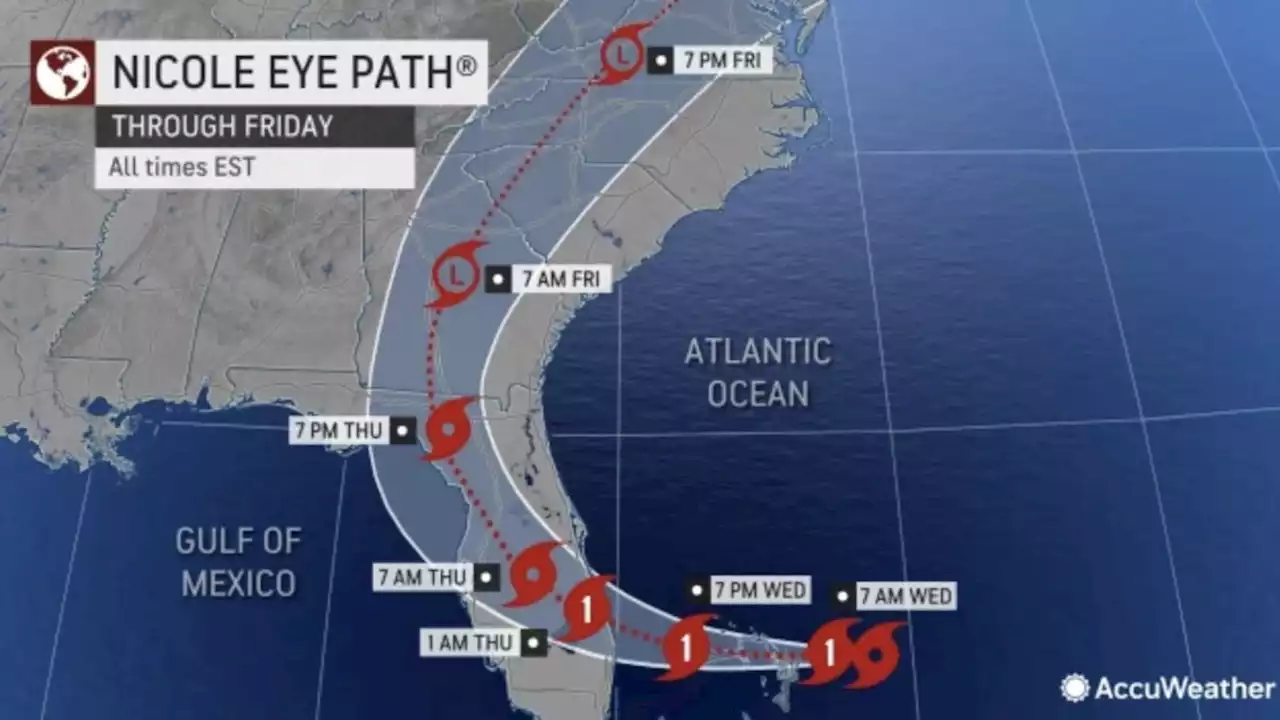 Tropical Storm Nicole: What to expect in Jacksonville area and beyond