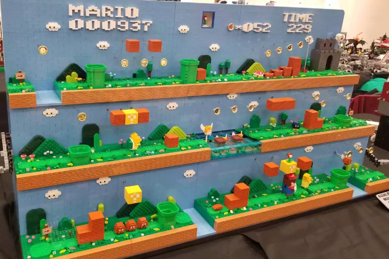 Super Mario Bros : cette construction LEGO est dingue !