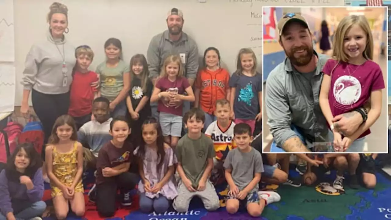 ‘It meant the world’: US Navy veteran surprises daughter at Clear Spring Elementary after returning home