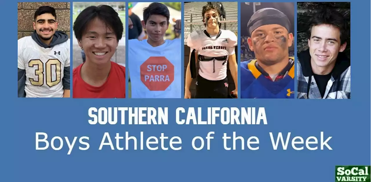 VOTE: Southern California Boys Athlete of the Week, November 11