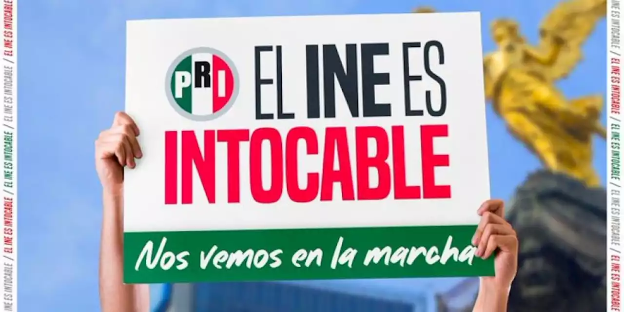 PRI confirma asistencia a marcha para defender al INE