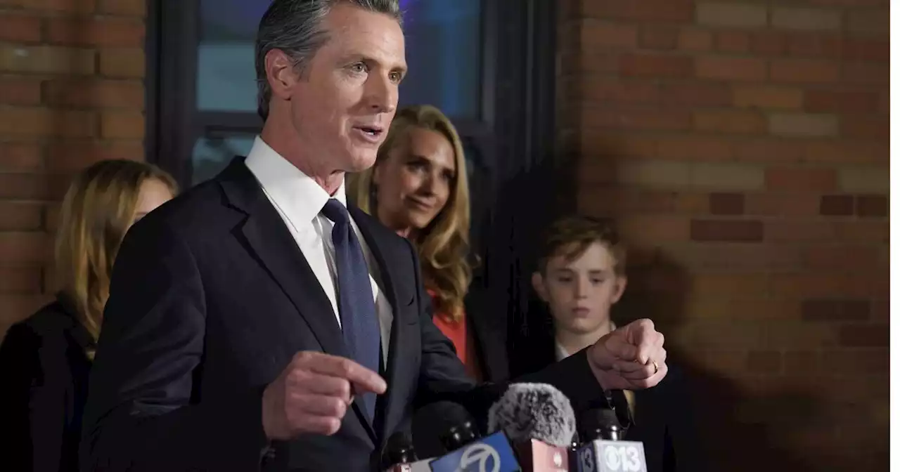 California voters elect Gov. Gavin Newsom to a second term