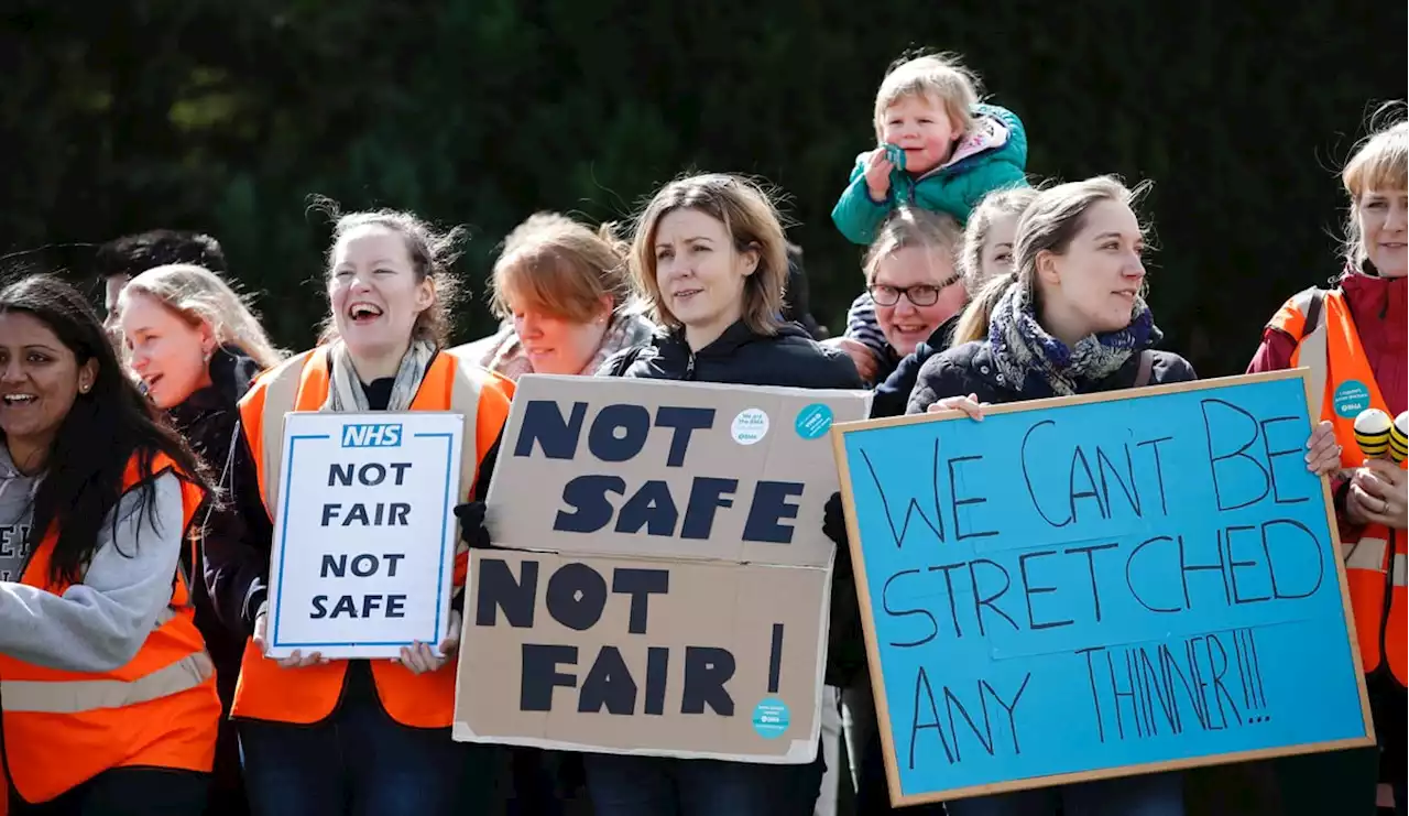 ‘Enough is enough’: Nurses vote to strike across UK in dispute over pay