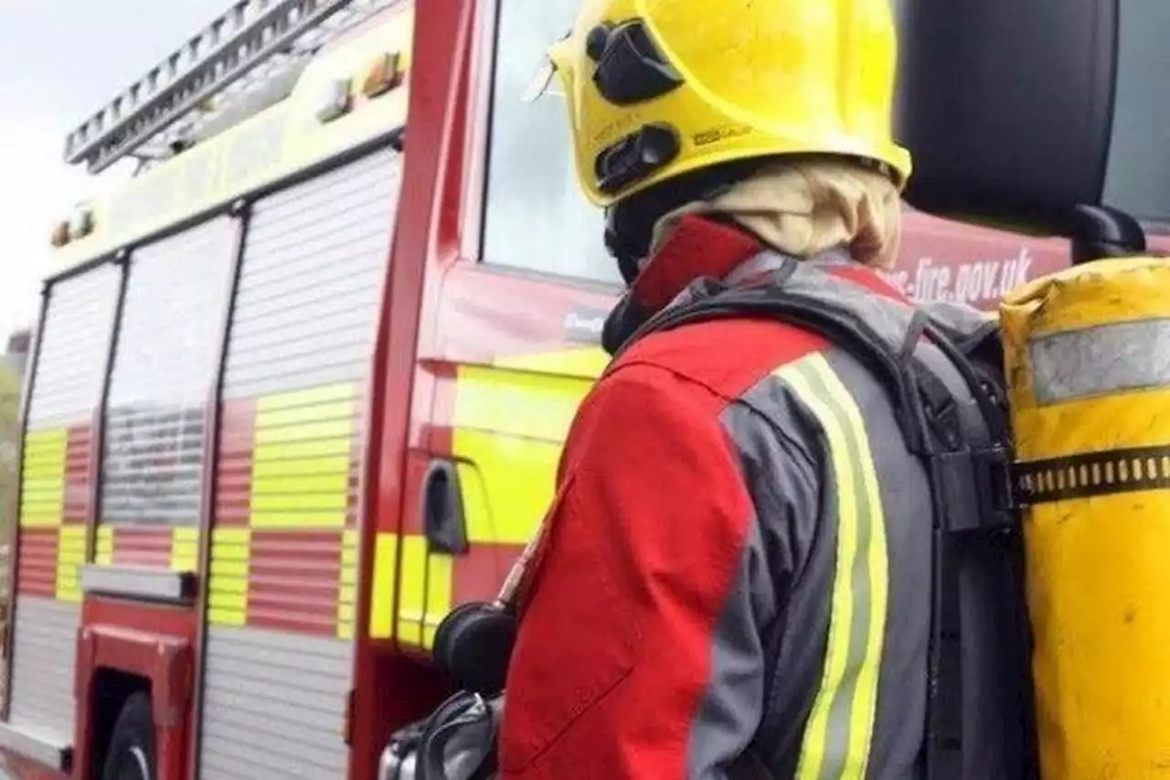 One casualty receives first aid treatment after chip pan fire in Preston