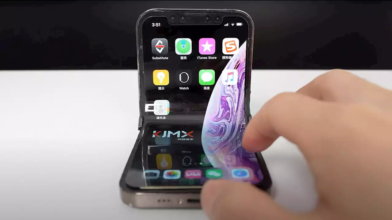 YouTuber baut faltbares iPhone – mit Teilen von Motorola