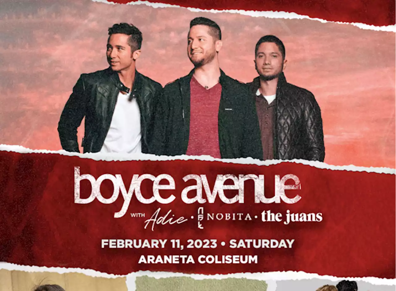 Boyce Avenue with Adie, Nobita and The Juans live in concert for Valentine's Week 2023