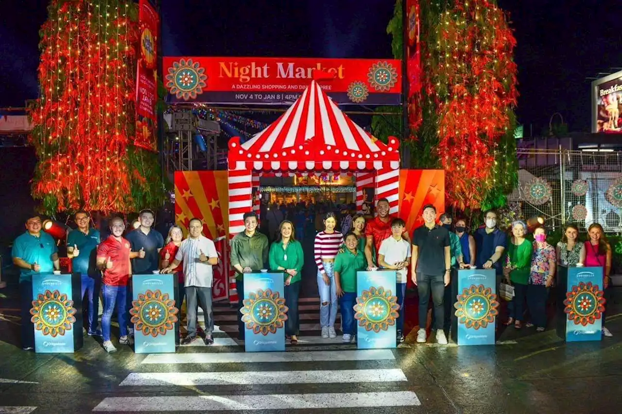 Greenhills Night Market reopens for Christmas