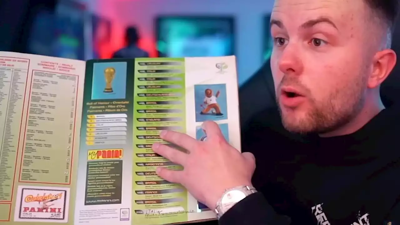 Deutscher Twitch-Streamer gräbt 16 Jahre altes Stickerheft aus, bastelt damit Team voller Legenden für FIFA 23