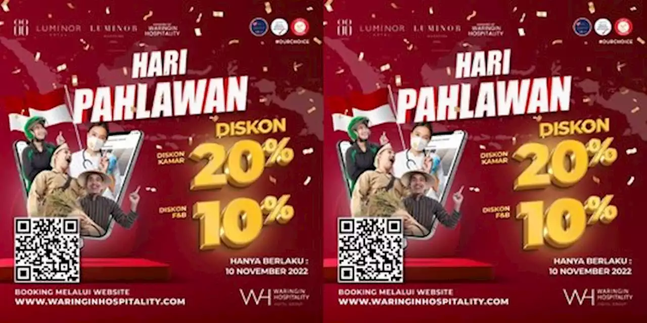 Sambut Hari Pahlawan, Waringin Hospitality Hotel Group Sediakan Banyak Promo Spesial | merdeka.com