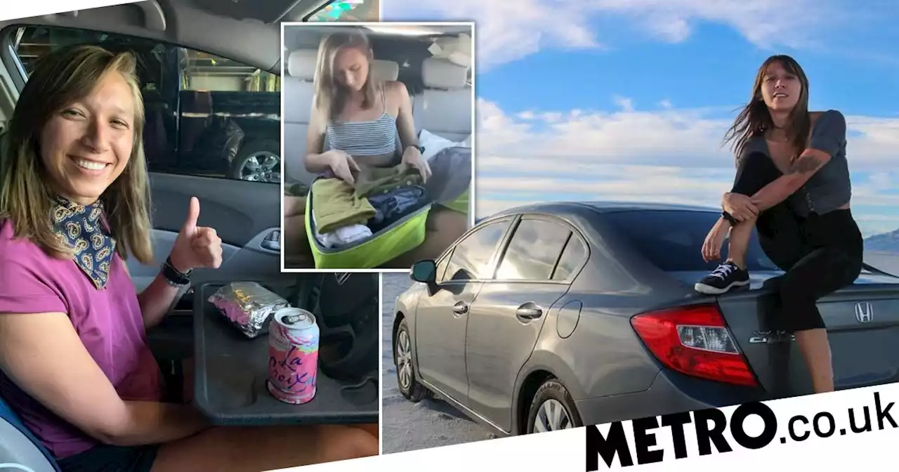 'I couldn't afford rent - so I moved into my car instead'