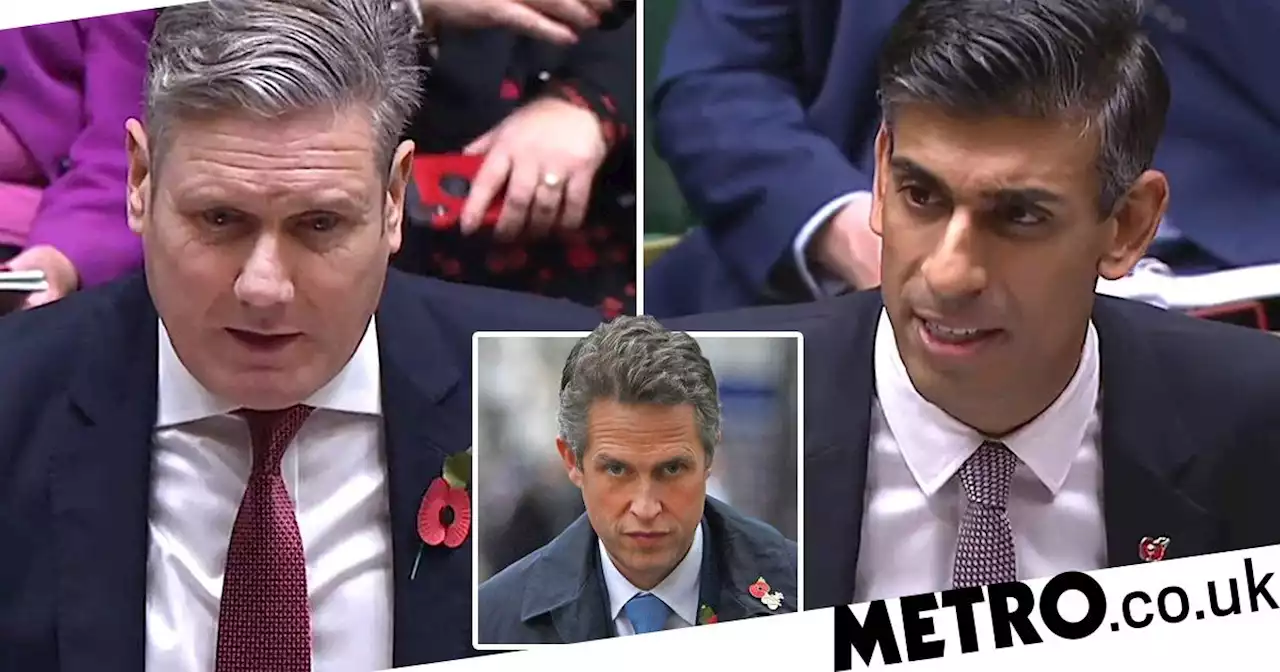 Keir Starmer savages 'pathetic bully' Gavin Williamson during PMQs tirade