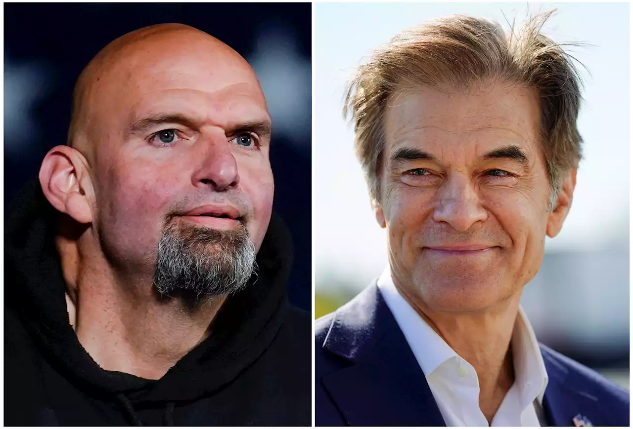 Fetterman, Oz Come to Finish Line in Bruising US Senate Race in Pennsylvania