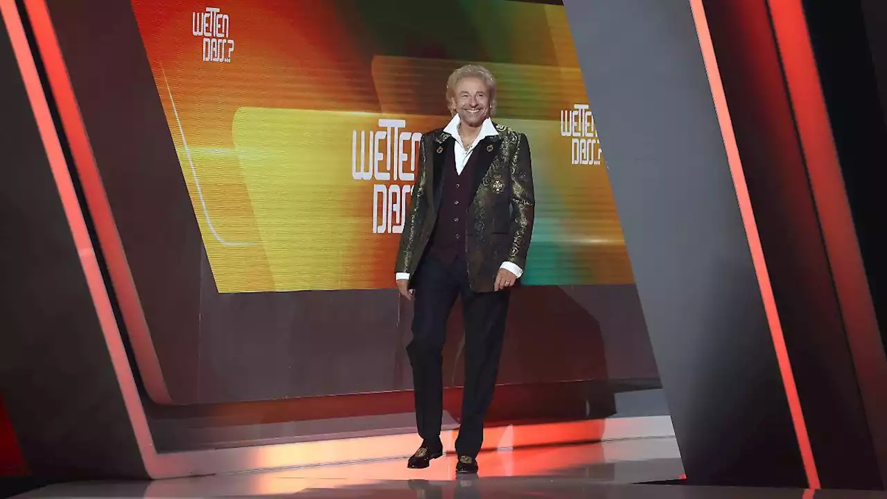 Gottschalk will 'Wetten, dass..?' fortführen