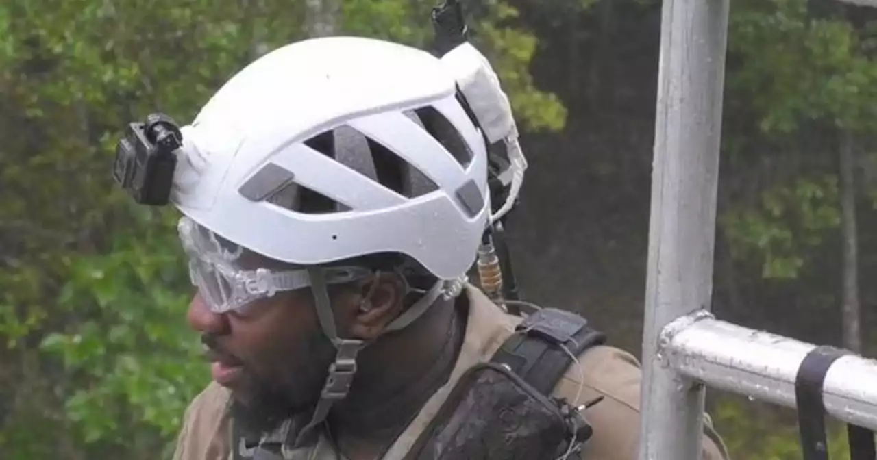 I'm A Celeb fans praise Babatúndé for overcoming fears in Heights challenge