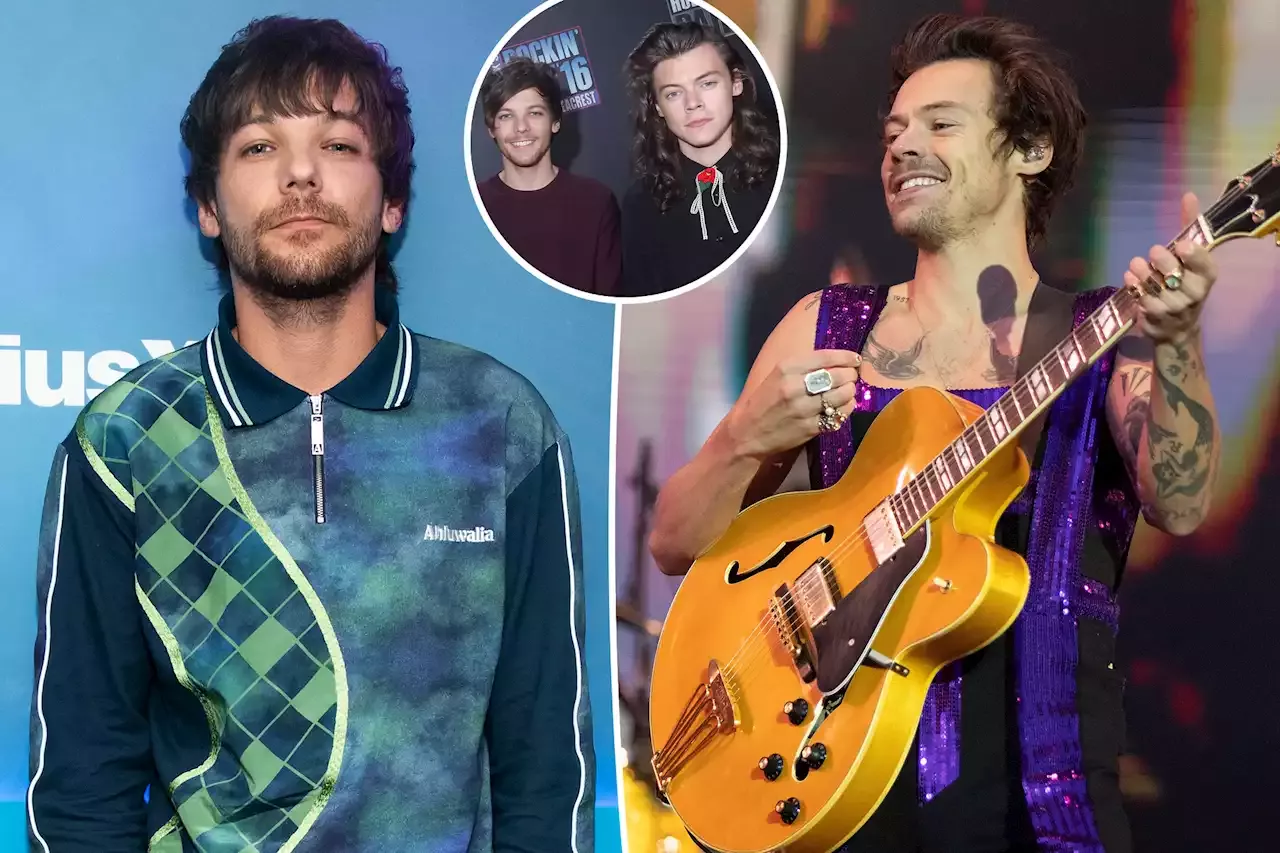 Louis Tomlinson praises Harry Styles' solo success but admits it 'bothered'  him at first