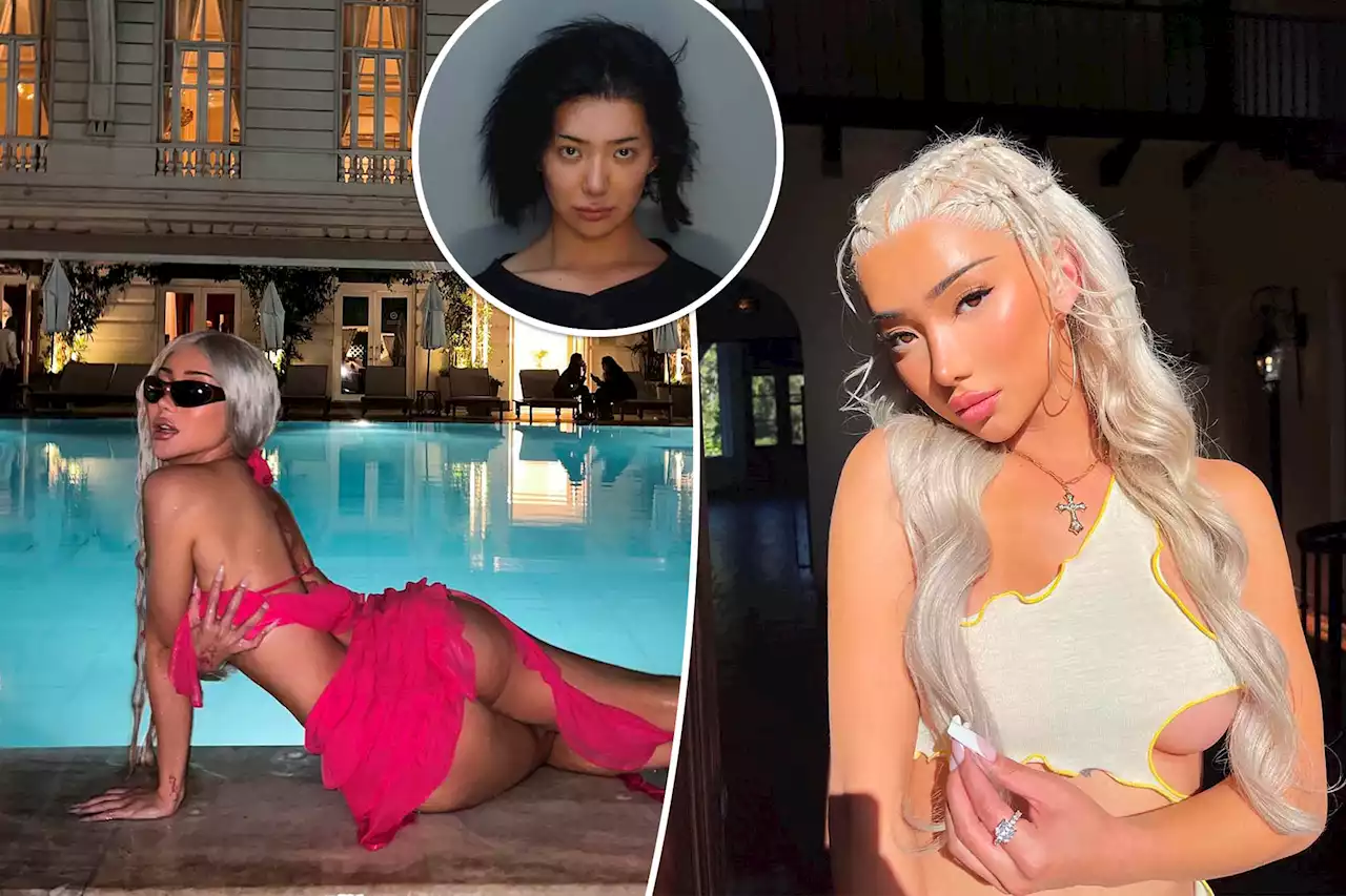 Nikita Dragun arrested, charged with felony battery on a police officer