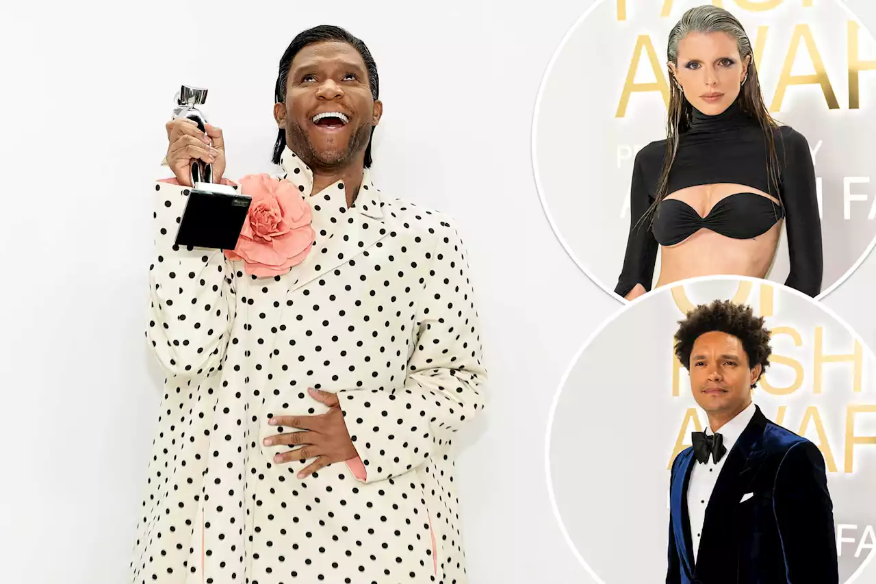 Trevor Noah, Julia Fox and other stars celebrate Law Roach’s CFDA win