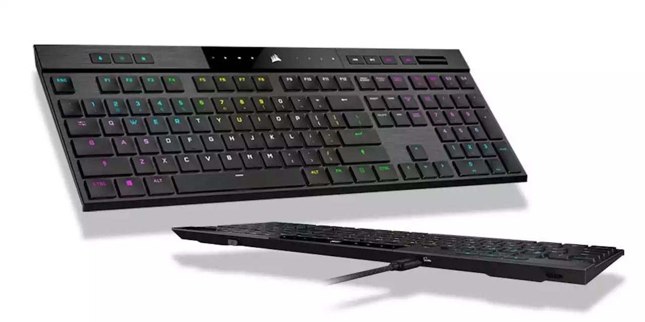 Corsair K100 Air Wireless im Test: dünne Gaming-Tastatur mit Top-Technik