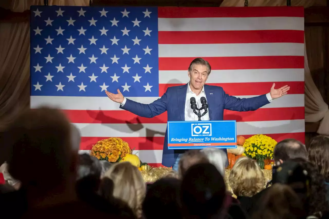 Watch scenes from Dr. Mehmet Oz election night watch party (Video)