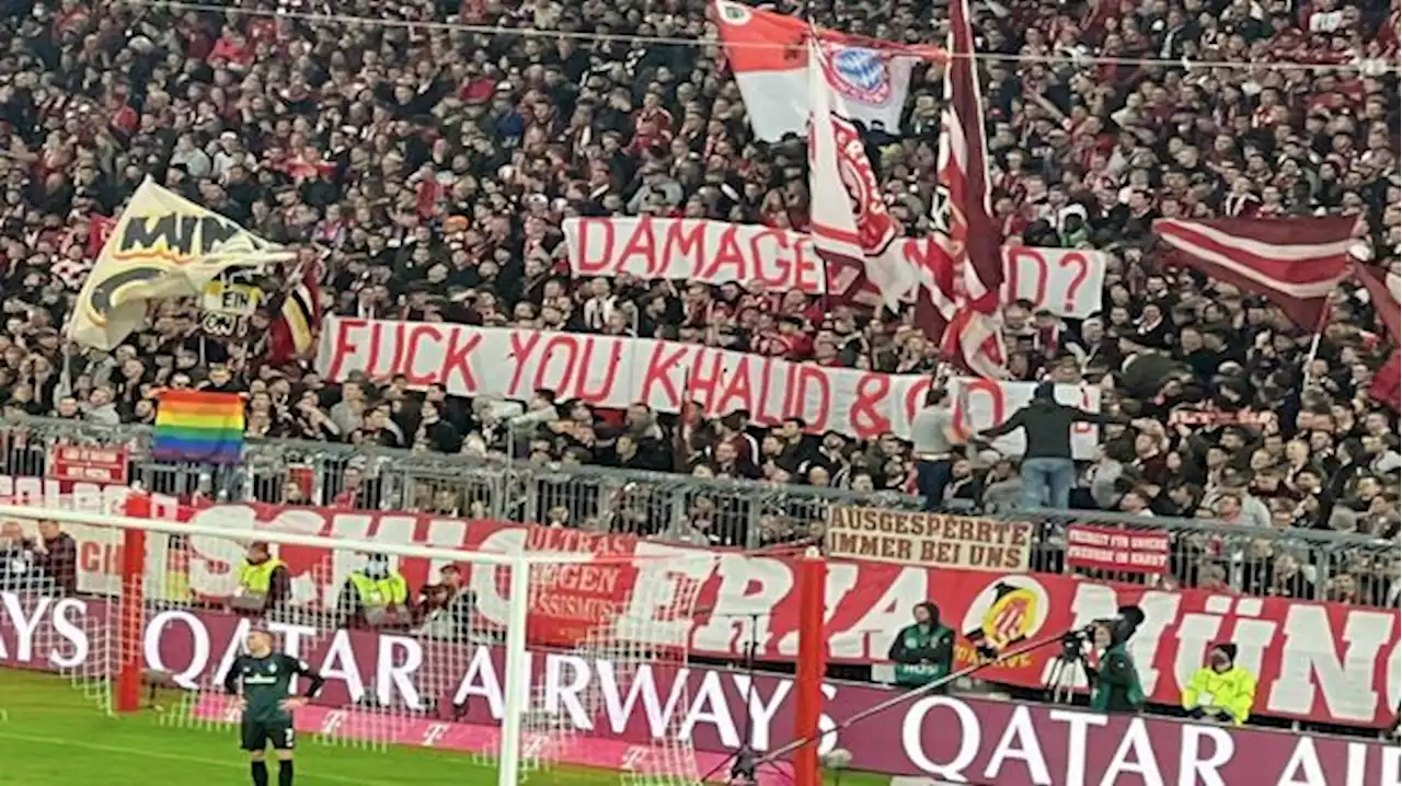 Bundesliga - FC Bayern München: Fans kritisieren Katar-Botschafter nach schwulenfeindlicher Aussage mit Banner