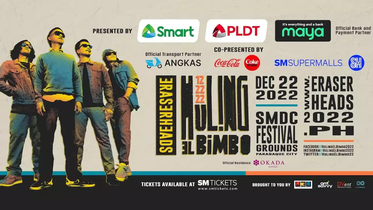 Eraserheads adds more tickets for reunion concert