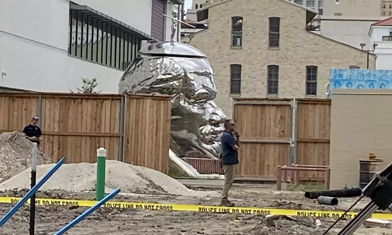 San Antonio police, FBI investigate apparent attempt to bomb downtown public sculpture