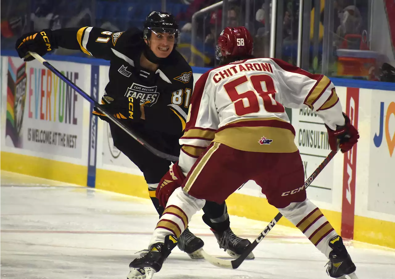 Cape Breton Eagles claim third straight victory, defeat Titan at home | SaltWire