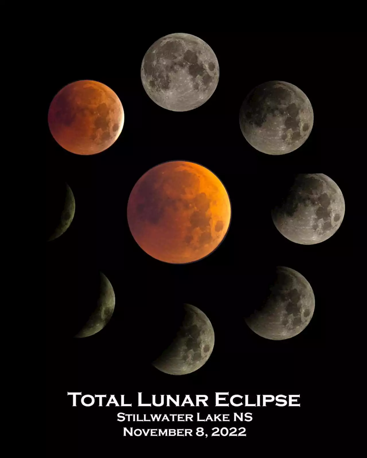 WEATHER PHOTO: Total lunar eclipse in Stillwater Lake, N.S. | SaltWire