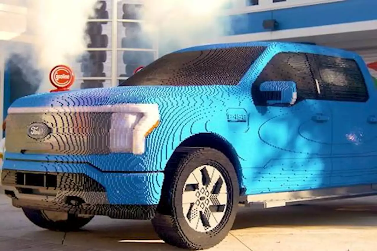 Ford F-150 Lightning de LEGO presentado en LEGOLAND de Florida