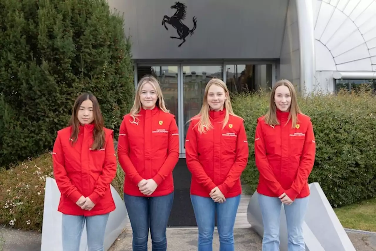 FIA Rising Stars: 4 Talente bei Ferrari in Maranello