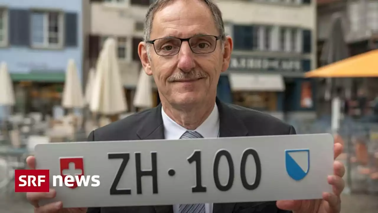 Auktion - 226'000 Franken für Nummernschild «ZH 100»