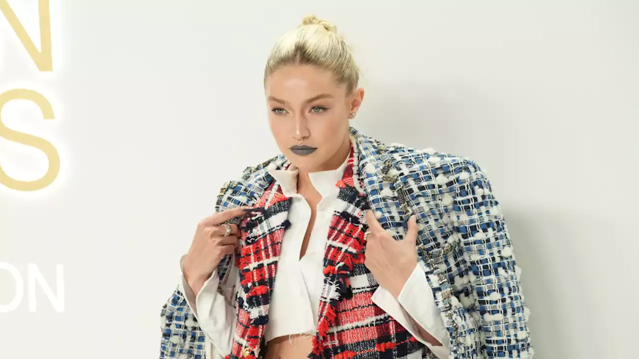 Gigi Hadid Just Wore Capri Pants & A Jockstrap To A Major Fashion Event