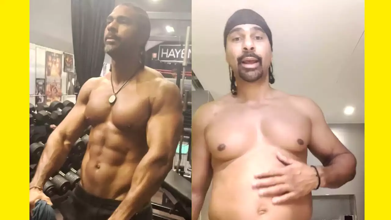 Haye vows to make stunning body transformation after piling on weight in 'experiment'