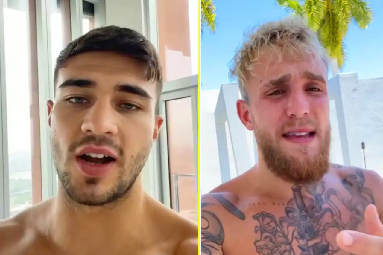 Tommy Fury says he'll slap Jake Paul in the face at Mayweather Jr vs Deji fight