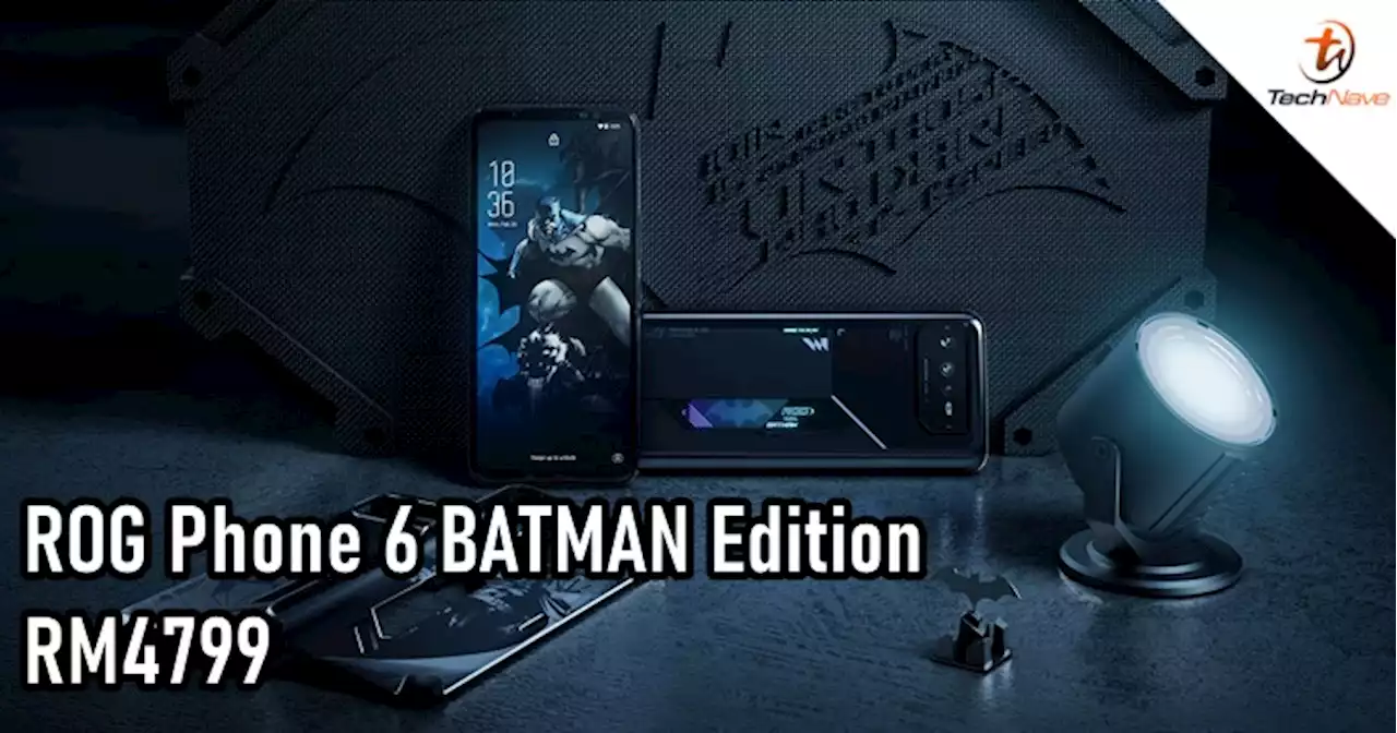 ROG Phone 6 BATMAN Edition Malaysia release: featuring Dimensity 9000+ chipset, priced at RM4799 | TechNave