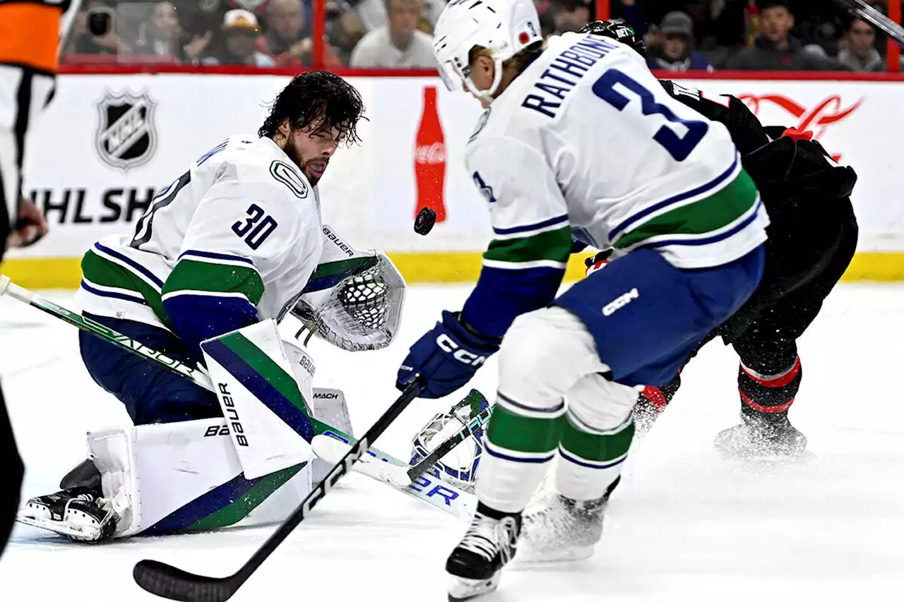 Canucks open road trip with 6-4 win over sagging Senators in Ottawa - Terrace Standard