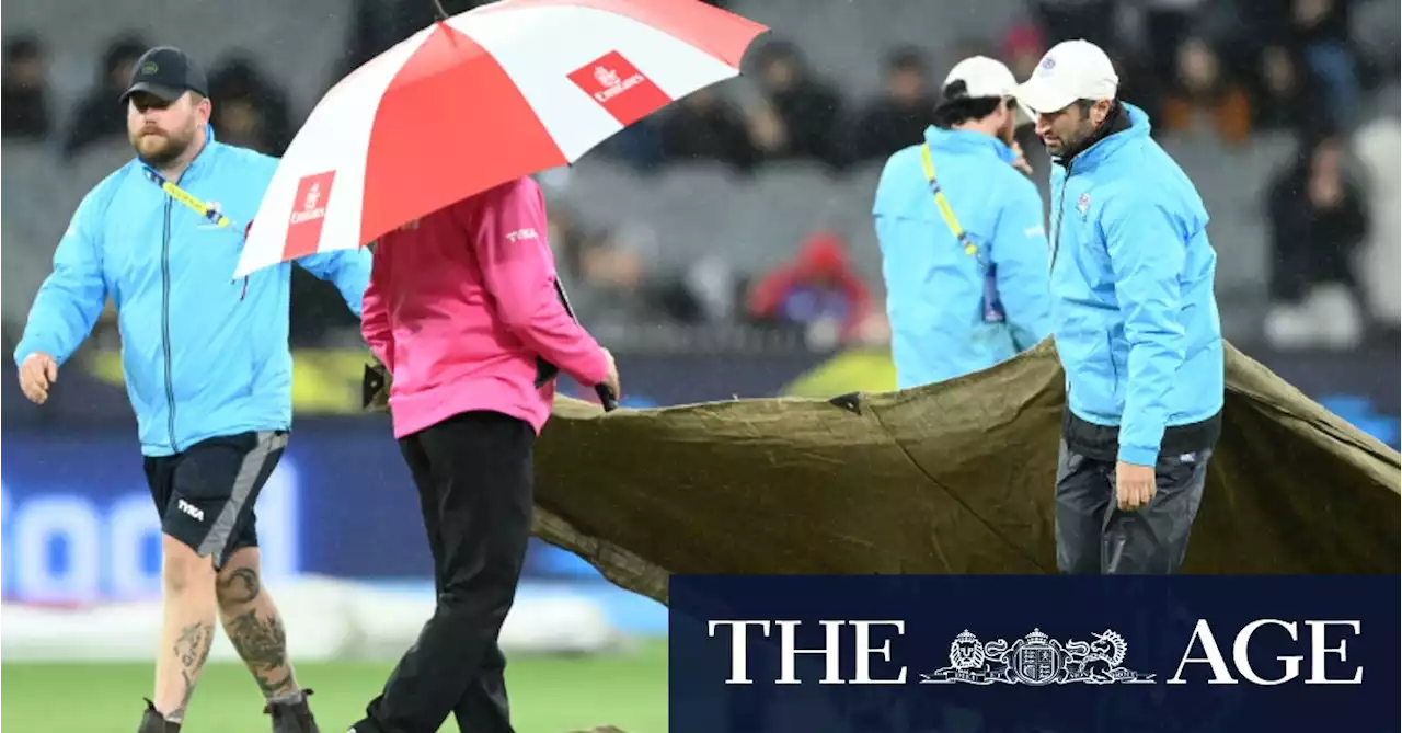 Melbourne weather threatens T20 final - and reserve day, too