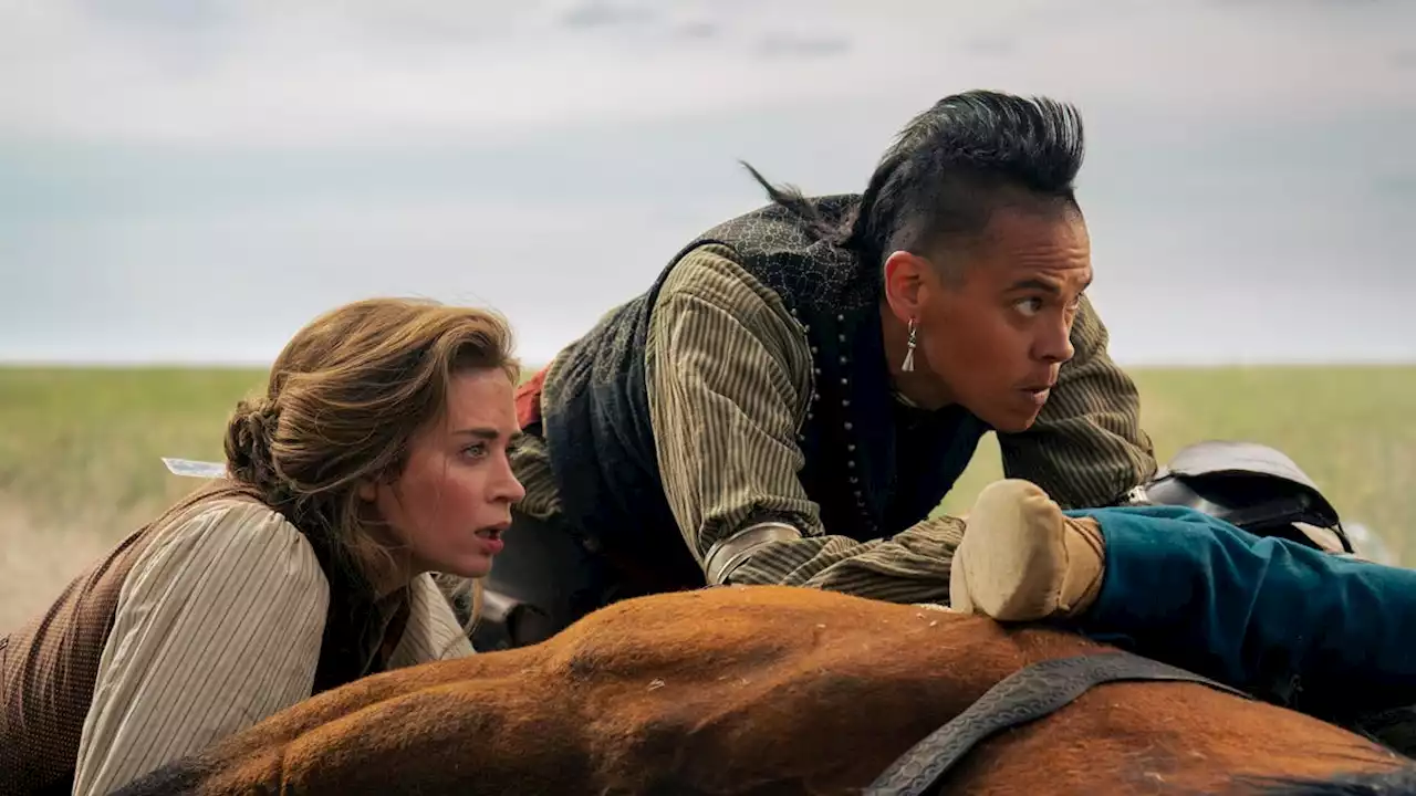 The English exclusive clip: Emily Blunt stars in Prime Video Western