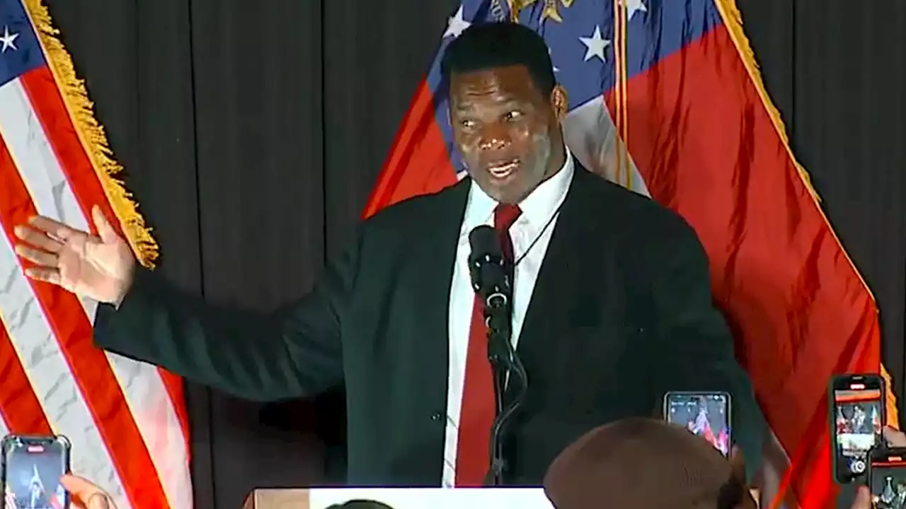 Herschel Walker Cites Ricky Bobby in GA Senate Race Speech