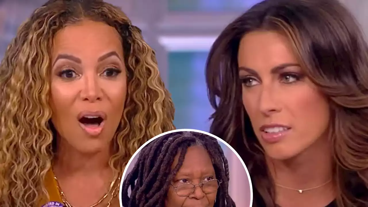 The View: Whoopi Goldberg Intervenes After Sunny Hostin and Alyssa Farah Griffin Get Into Heated Spat