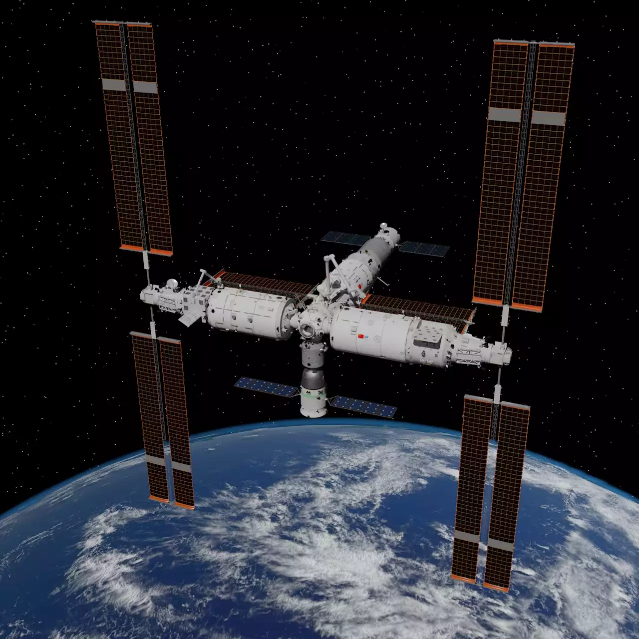 China Launches Mengtian, the Last Major Module to its Space Station