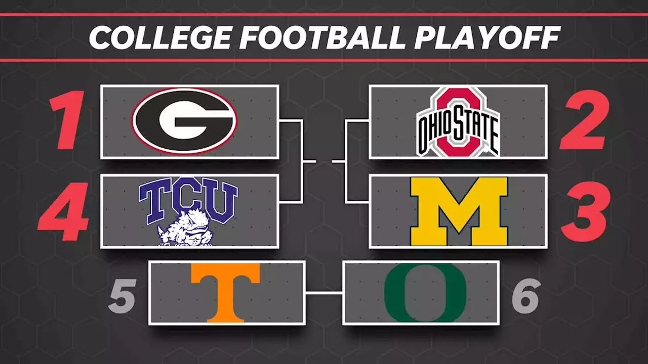 Georgia moves up to No. 1, TCU grabs fourth spot in College Football Playoff rankings