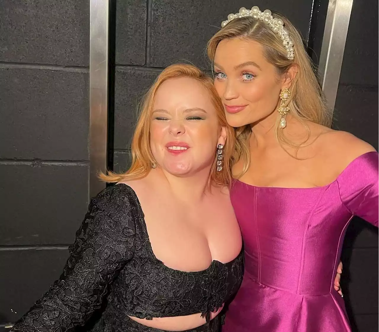 Laura Whitmore and Nicola Coughlan go glam for sweet selfie