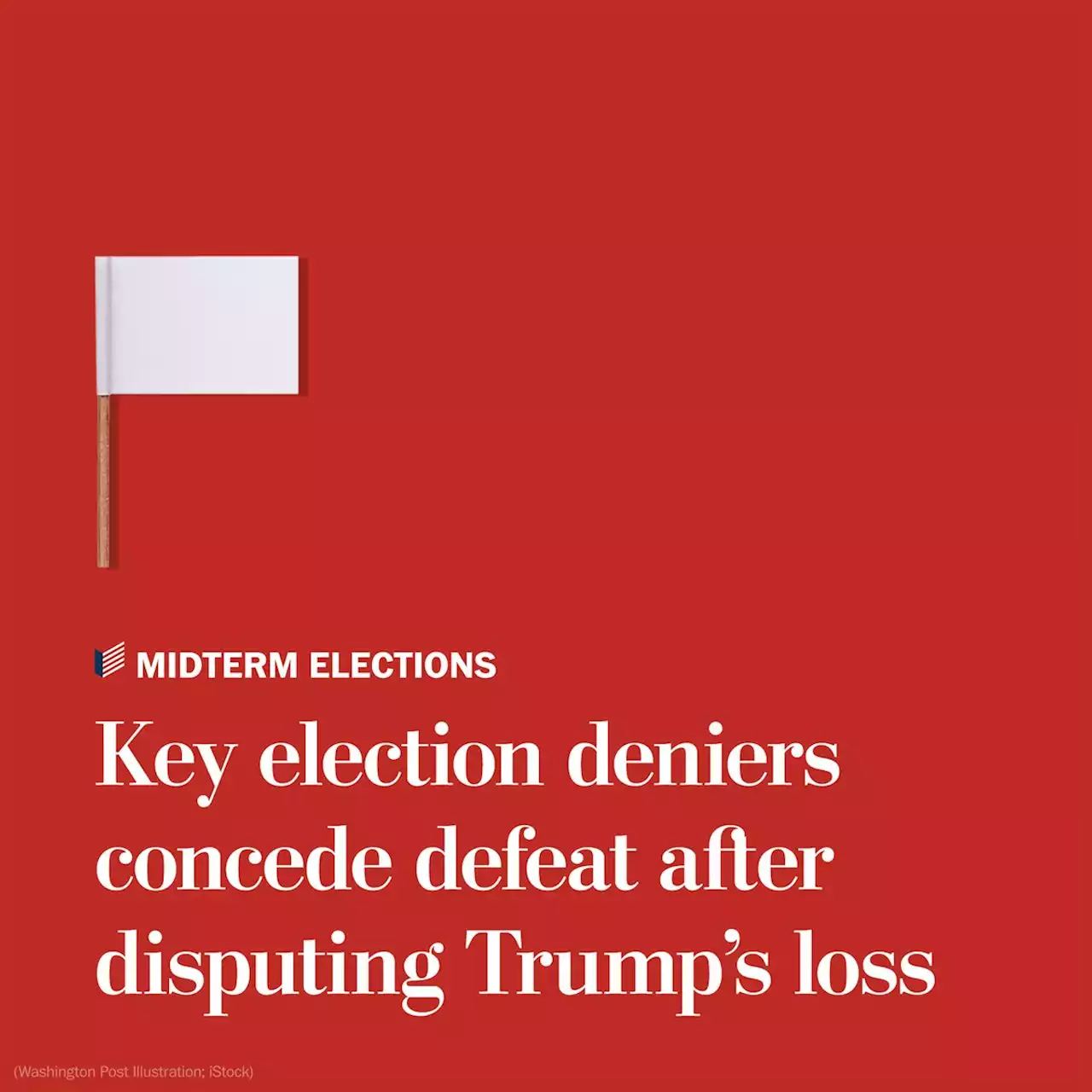 Key election deniers concede defeat after disputing Trump’s 2020 loss