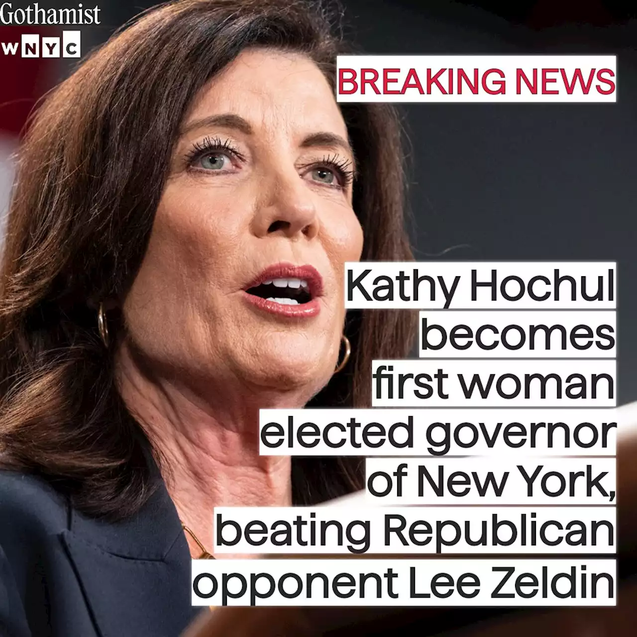 Kathy Hochul wins NY governor race against Lee Zeldin, becomes state’s first woman elected to post